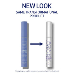 Obagi Nu-Cil applicator brush detail suggests precise lash-line application