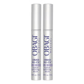 Obagi Nu-Cil serum bottle closeup showing lash nourishment support