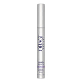 Obagi Nu-Cil serum bottle closeup emphasizes nourishing brow care for fuller brows
