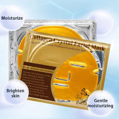 ObiPosay Collagen Mask serum-soaked bag preserves serum freshness for use.