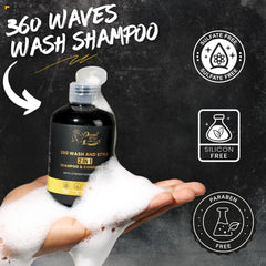 Ocean View Deep Waves Pomade lather closeup shows rich foam for defined wave grooming