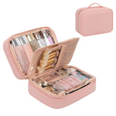 OCHEAL makeup bag showcases large capacity for full cosmetics on trips.