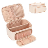 OCHEAL makeup bag in quilted water-resistant fabric for everyday durability and style.
