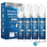 OCVWJKD 5% Minoxidil Foam bottle – unscented formula for hair and beard growth potential.