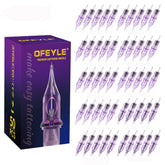 OFEYLE tattoo cartridge needles package with 50 pieces for versatile art.