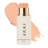Ogee foundation stick Larch 2.25C swatch showing natural shade match for balanced skin.