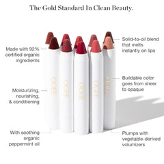 Ogee lip oil with hyaluronic acid for plump, hydrated-looking lips