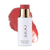 Ogee Sculpted Face Stick Rose Quartz compact shows effortless on-the-go glow