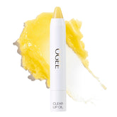 Ogee Sculpted Lip Oil jar demonstrates convenient, nourishing lip care for on-the-go hydration.