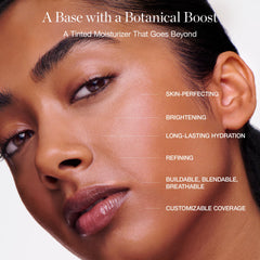 Ogee Willow 3-00C tinted moisturizer swirl shows buildable glow.
