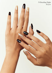 ohora N Dazzling Night packaging shows complete gel wrap kit