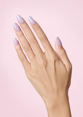 ohora N Cream Lavender gel strips close-up showing rich color payoff for long-lasting elegance