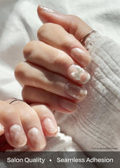 ohora semi-cured strips cured 60 percent for faster at-home manicure