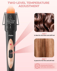Ohuhu curling wand barrel 1 in for classic, defined curls