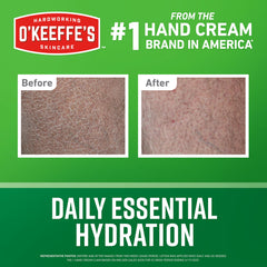 O'Keeffe's 2-pack box shown for long-lasting moisture at home.
