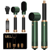 OKWRAP 5-in-1 blow dryer brush front view for quick styling