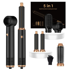 OKWRAP 5-in-1 hair dryer brush set for at-home styling and quick drying.