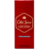 Old Spice Classic after shave bottle close-up for a confident morning ritual