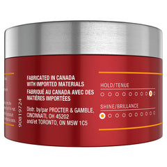 Old Spice Barber's Blend Putty application demonstrates precise hair control.