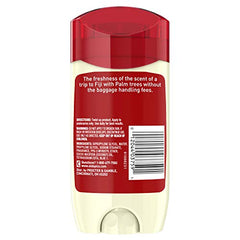 Old Spice Fiji Palm Tree deodorant pack back aluminum-free formulation for skin comfort