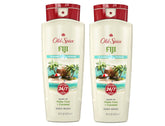 Old Spice Fresher Fiji pack of 2 bottles ready for daily shower refresh