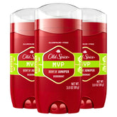 Old Spice MVP deodorant cedarwood visual shows bold scent for daily confidence