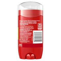 Old Spice MVP deodorant pack3 front image shows value pack with three aluminum-free sticks