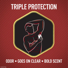 Old Spice MVP deodorant rosewood visual highlights long-lasting fragrance throughout the day