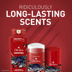Old Spice NightPanther 2.6 oz packaging for easy travel.