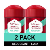Old Spice Sweat Defense soft solid stick application showing smooth daily protection