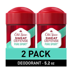 Old Spice Sweat Defense soft solid stick application showing smooth daily protection
