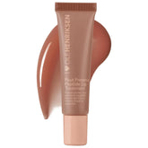 Ole Henriksen Pout Preserve Lip Treatment Creme Brulee jar closeup highlighting deep hydration for smooth lips.