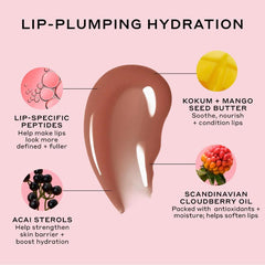 Ole Henriksen Pout Preserve Lip Treatment Creme Brulee packaging display emphasizing premium lip care.