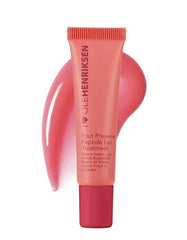 Ole Henriksen Pout Preserve Lip Treatment strawberry sorbet application for nourished lips