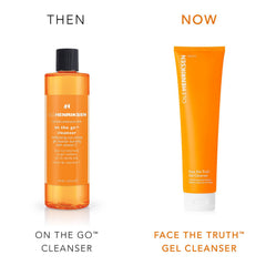 Ole Henriksen Face the Truth Gel Cleanser lather closeup removes dirt and oil