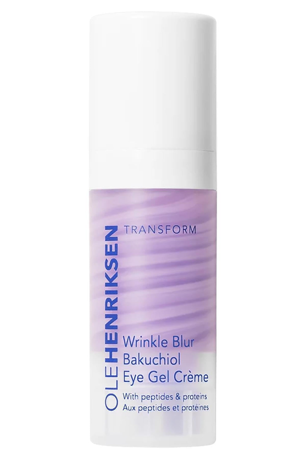 Ole Henriksen Wrinkle Blur Bakuchiol Eye Gel Creme bottle for smoother eye area