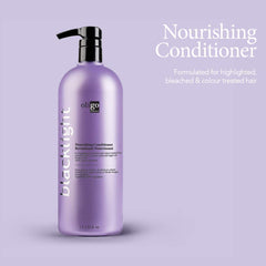 Oligo Professionnel Blacklight Nourishing Conditioner bottle pictured highlights 32 oz volume for generous use.