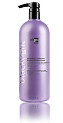 Oligo Professionnel Blacklight Nourishing Conditioner packaging shows sulfate-free formula for color-treated hair.