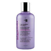 Oligo Professionnel Blacklight Violet Shampoo bottle front demonstrates a hydrating formula for blondes.