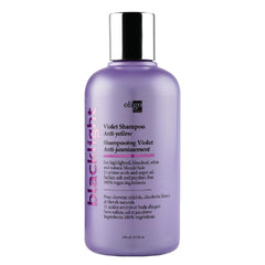 Oligo Professionnel Blacklight Violet Shampoo bottle front demonstrates a hydrating formula for blondes.