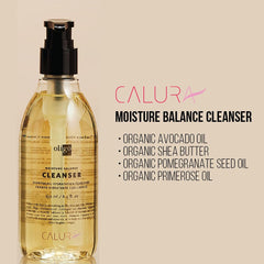 Oligo Professionnel Calura label highlights sulfate-free, vegan, color-safe formula.