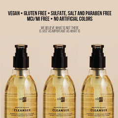 Calura seaweed infusion close-up emphasizes minerals and antioxidants for hair nourishment.