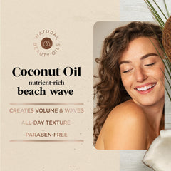 Oliology coconut oil nourish close-up illustrates shine and conditioning benefits