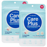 OLIVE YOUNG Care Plus Spot Patch two-pack packaging showing bulk patch supply for ongoing use.