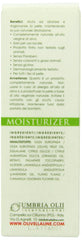 Olivella moisturizer texture closeup suggests velvety, quick absorption.