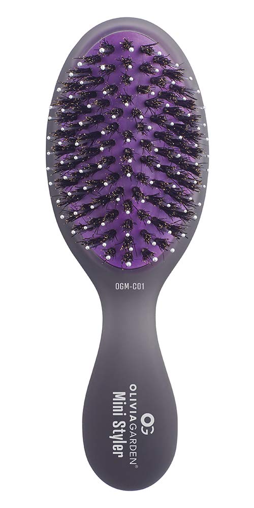Olivia Garden OG Brush Styler open cushion removable for easy cleaning behind the cushion.