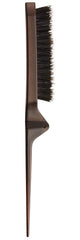 Olivia Garden Style-Up Teasing Foldable Hair Brush closed for travel-friendly styling.
