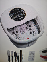 Olixie foot spa bubble function for relaxing soak and improved comfort.