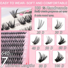 OLLAVO Bond, Seal, Tweezers and Brush enable precise at-home lash application