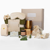 Ollisimo luxury gift basket packaging; elegant, gift-ready presentation.